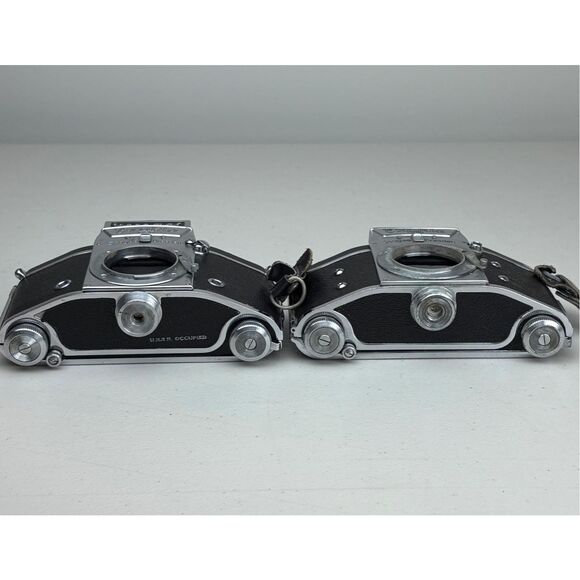 Vintage Exakta VX Ihagee Dresden Film Camera Lot of 2 & Accessories Germany - Picture 10 of 16